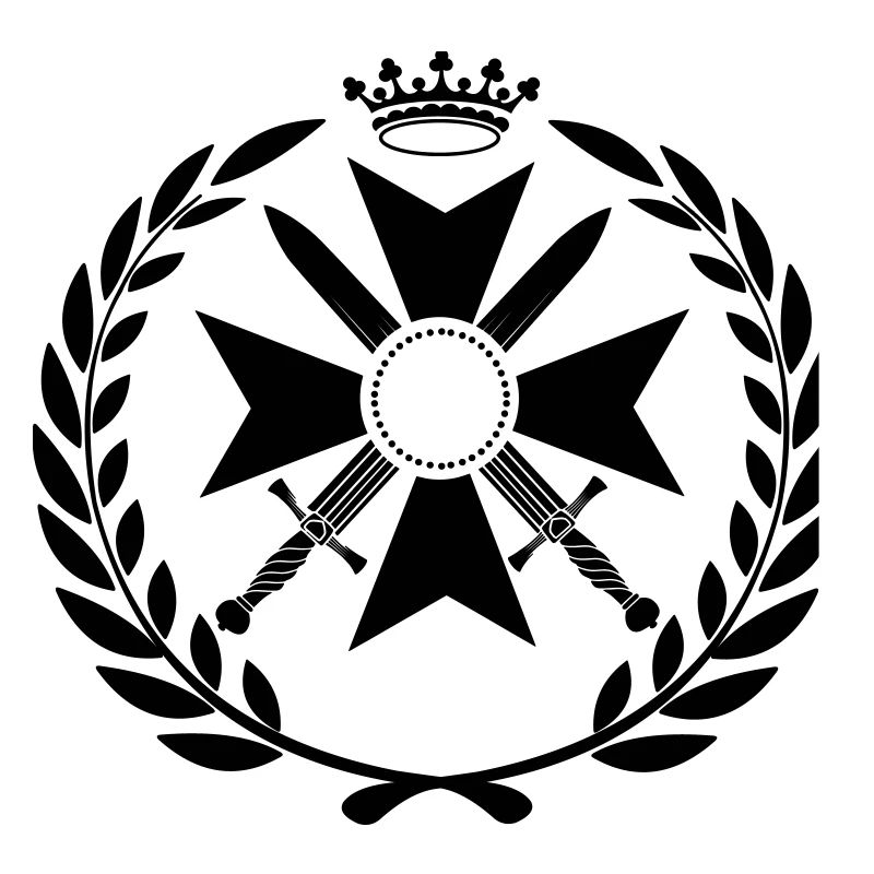 Croix militaire à deux épées