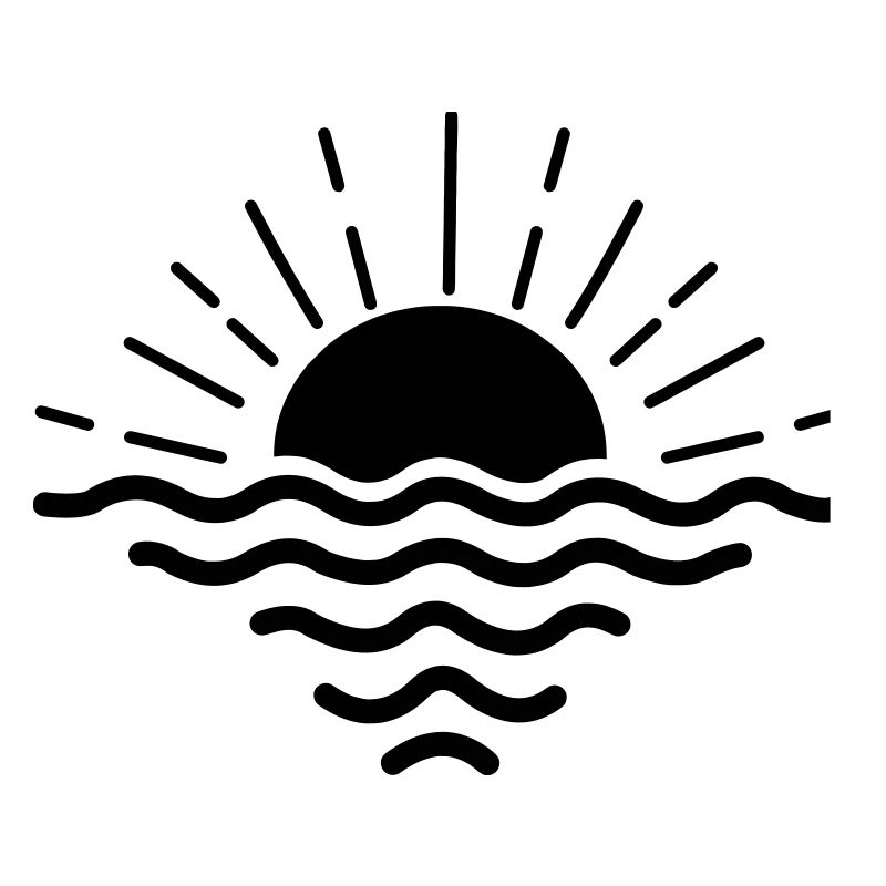 Coucher de soleil mer