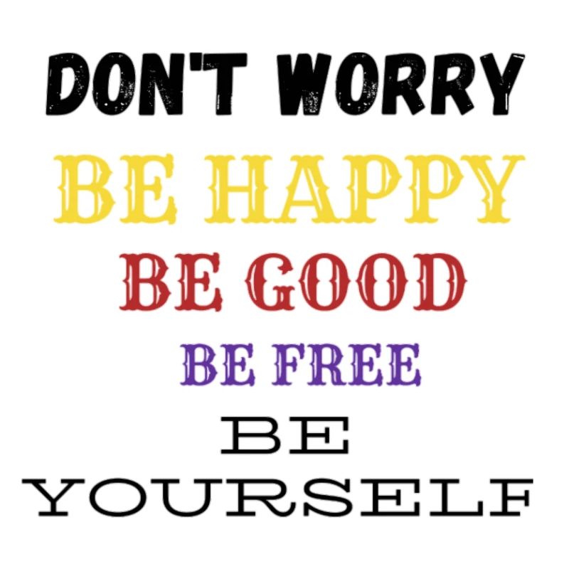 Vivid Typographic Positivity