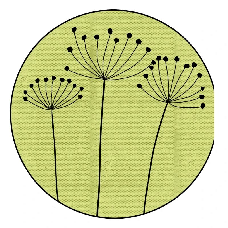 Fleur séchée Minimale