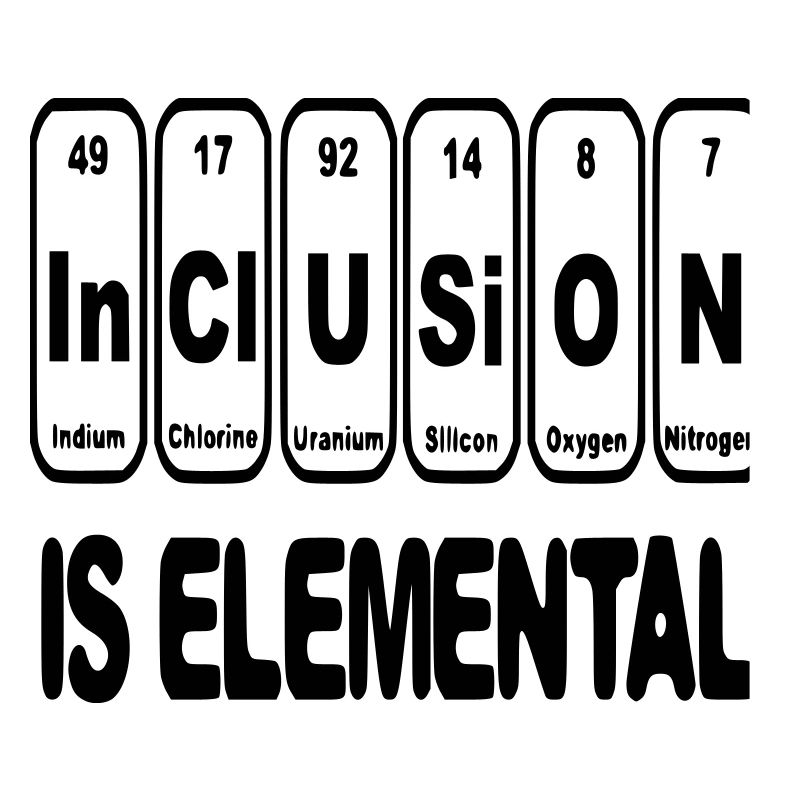 Inclusion is elementary, crucial, essential #