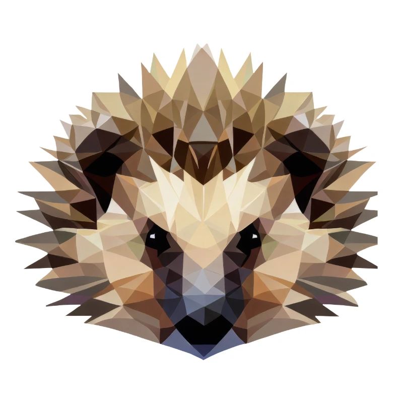 Style polygonal hérisson