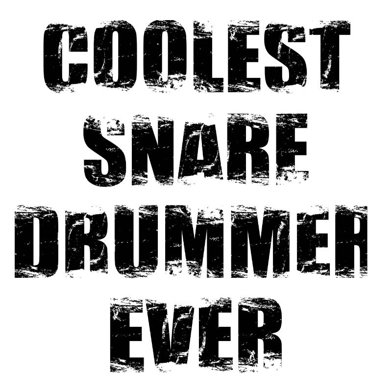 Snarling drummer