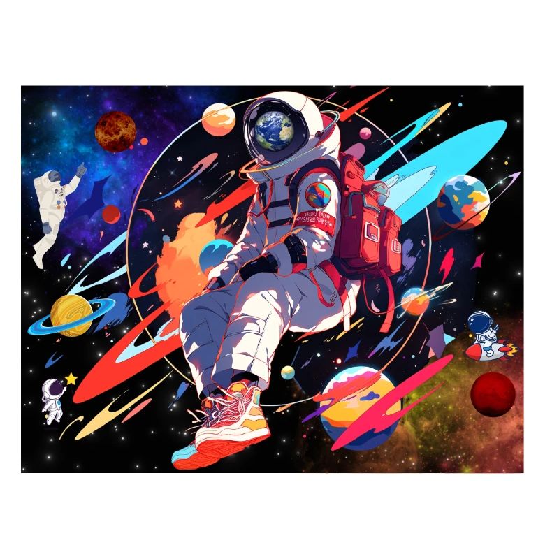 L’astronaute et l’espace