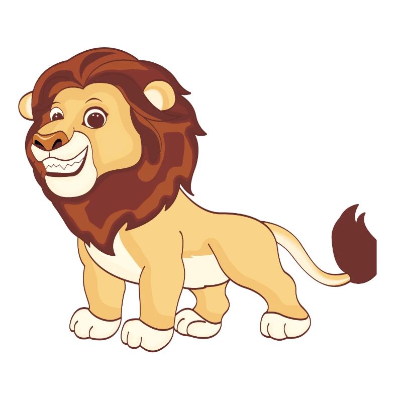 Ein prächtiger Löwe