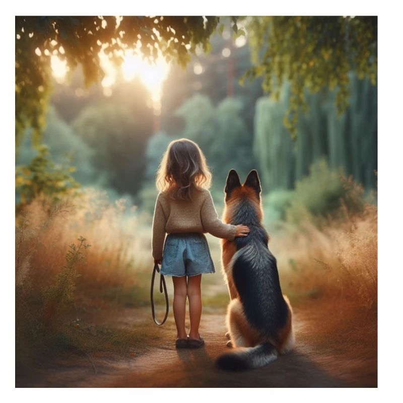 German Shepherd Art