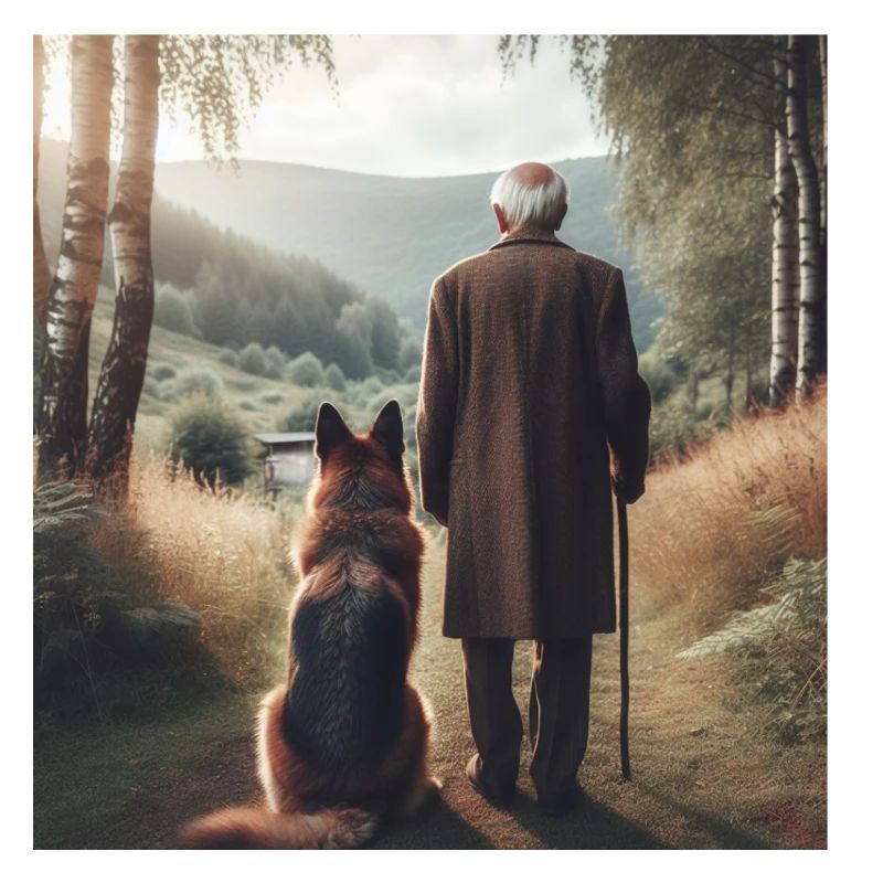 German Shepherd Art