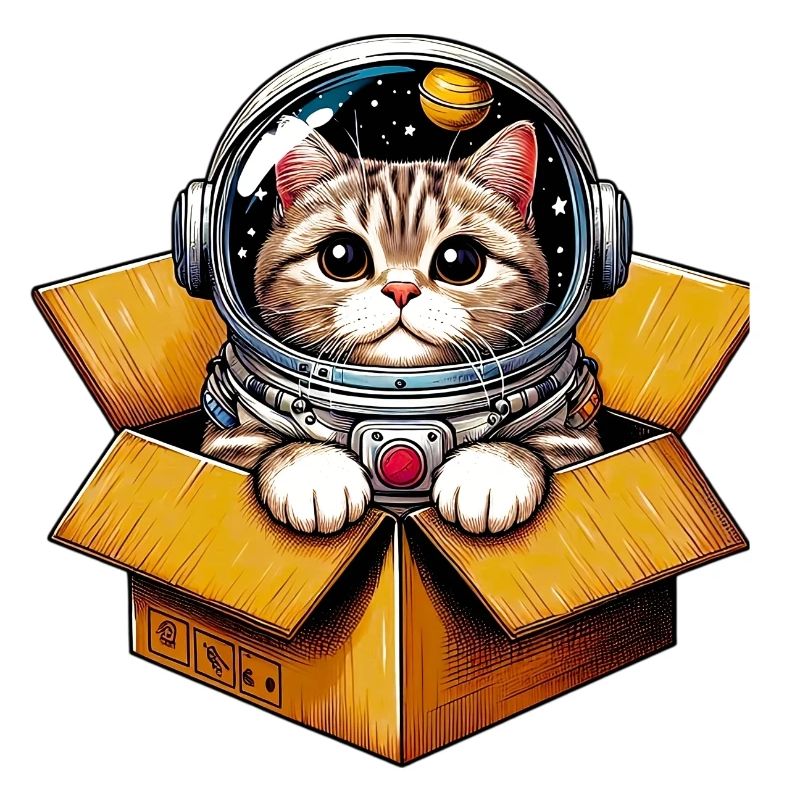 Astronaut Cat