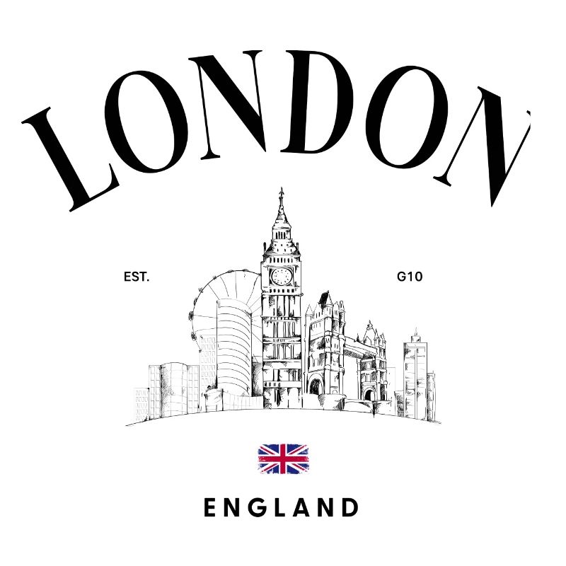 Union Jack Minimal Emblem