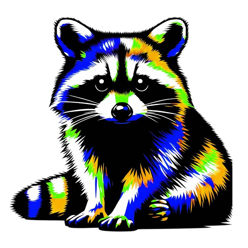 Waschbär