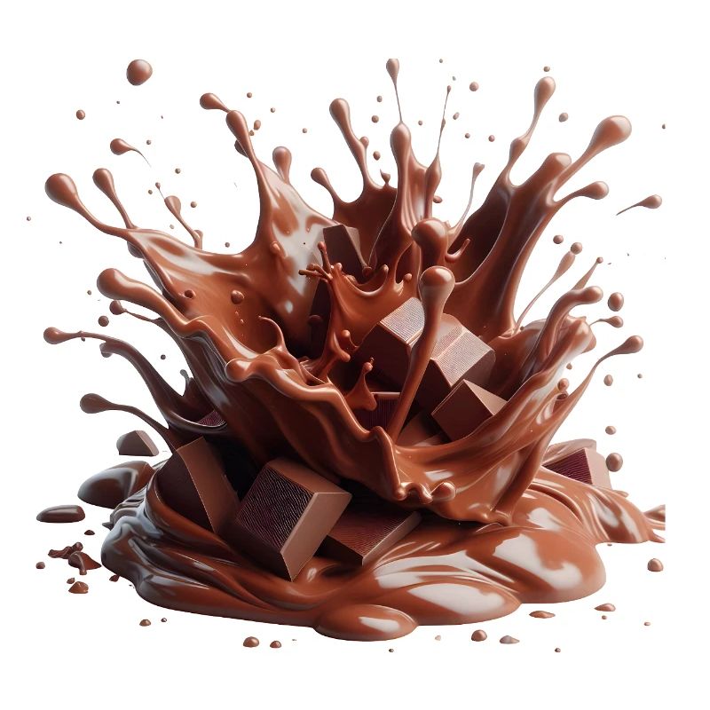 Chocolate eruption