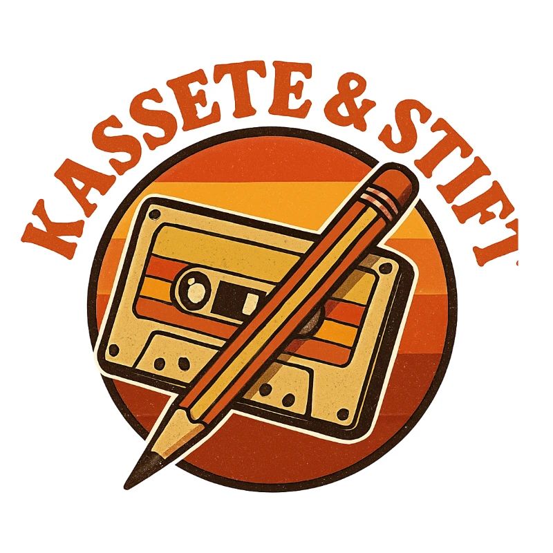 Cassette et Crayon Rétro