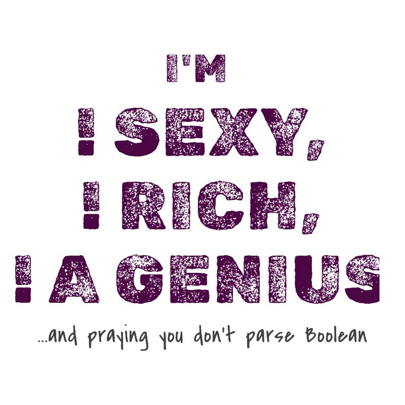 Boolean Logic Joke – Programmer Humor Tee