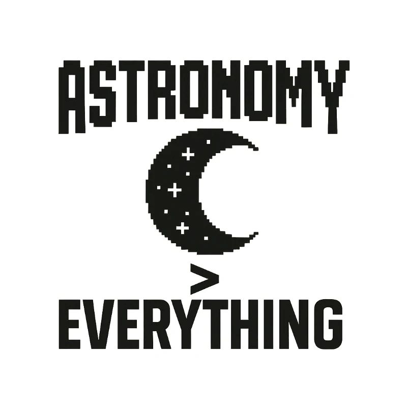 Astronomie Devise de la vie Design