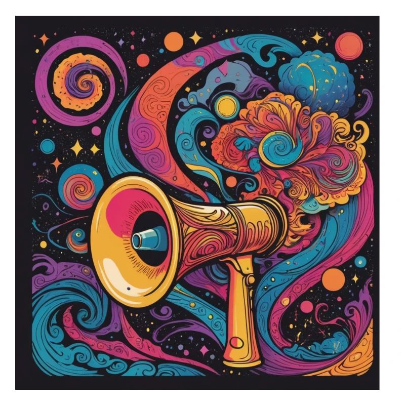 Psychedelic Exploration with Space Speaker