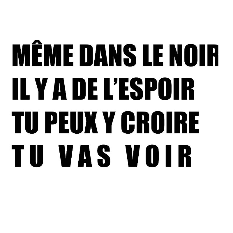 Meme dans le noir