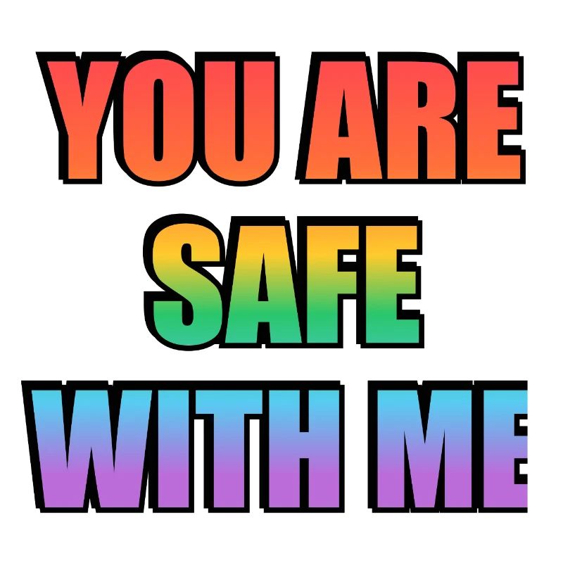 You Are Safe With Me Gradient