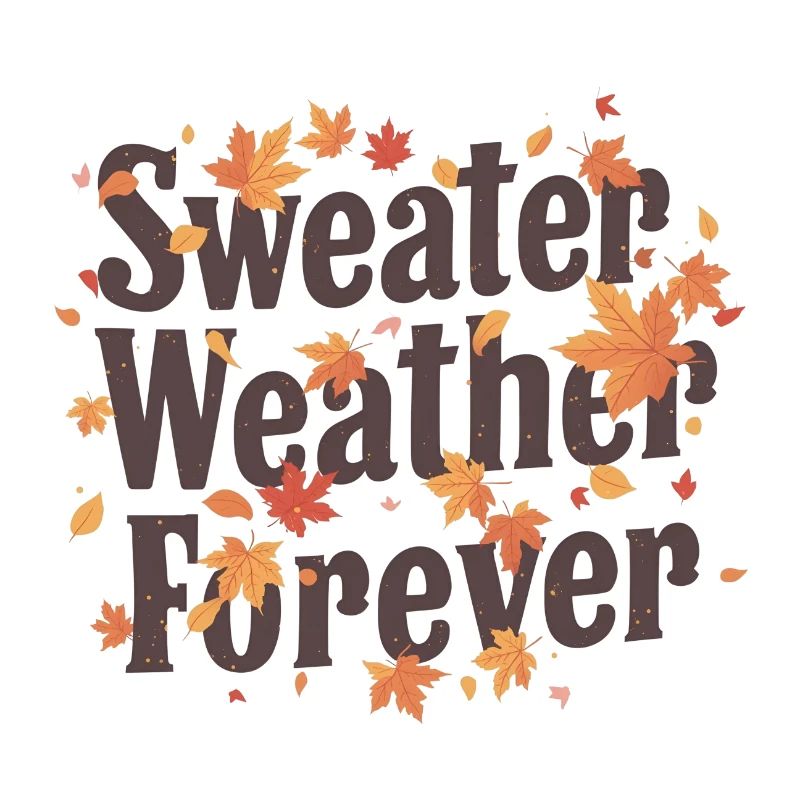 Pull Météo Pour Forever Automne Design