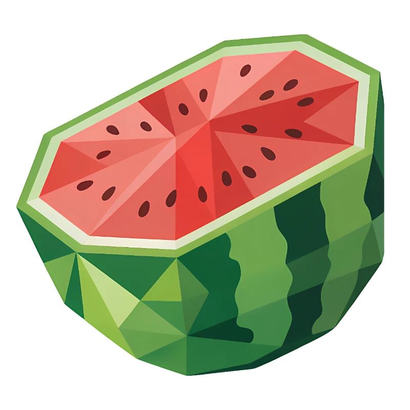 Melon - Cool Fruit Logo