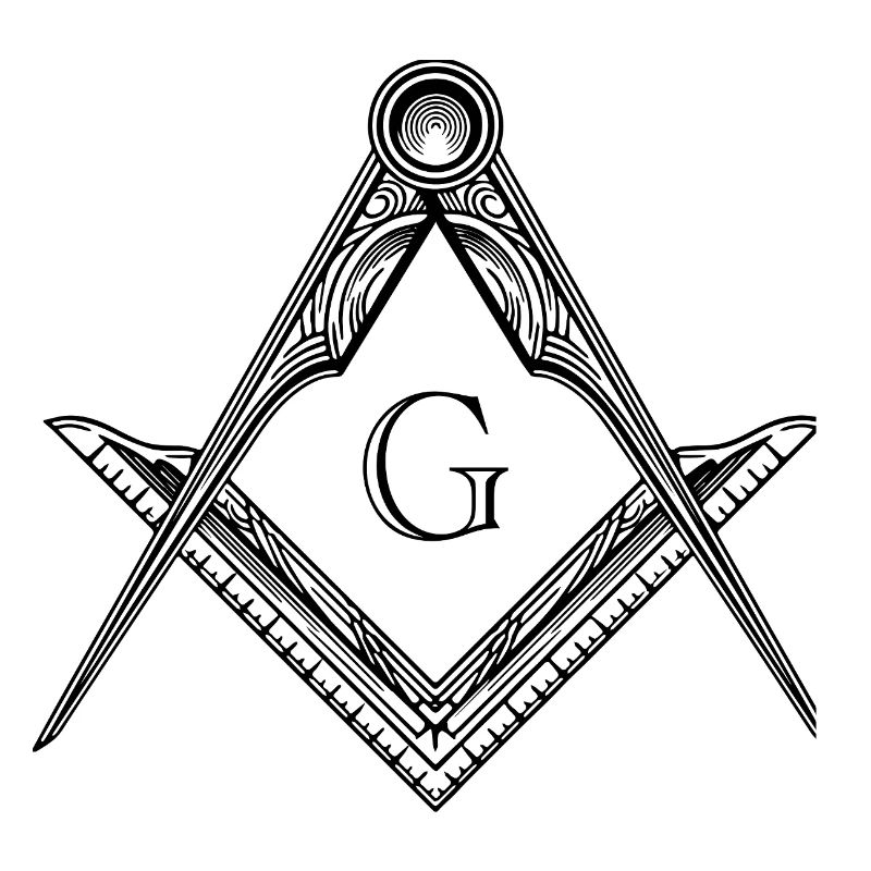 Masonic Symbol Angle & Compass Freemasonry