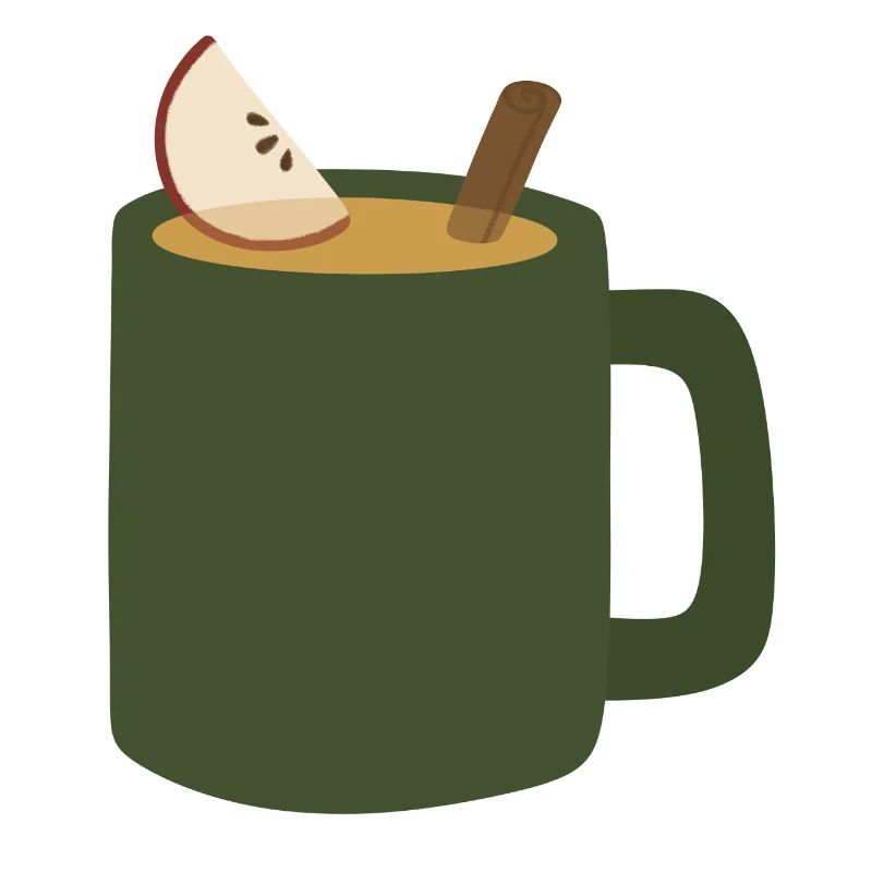 Glühapfel Apfelwein Becher
