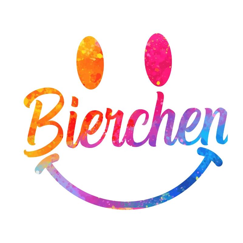 Beer Gradient Smile Font
