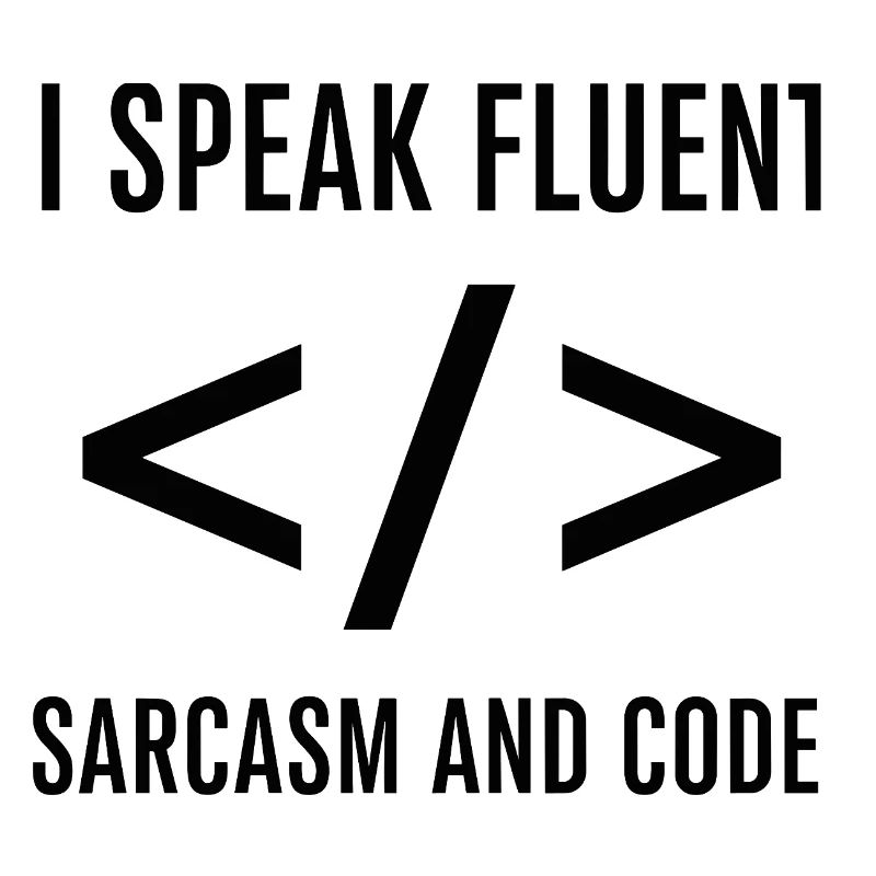 Je parle couramment le code