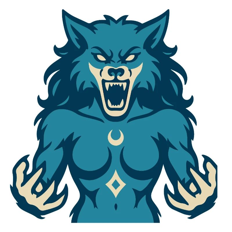 Conception de puissance Moonwolf