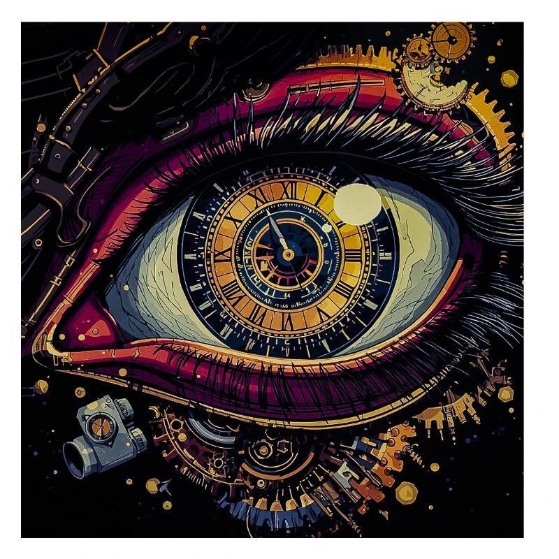 Time Eyes Movement