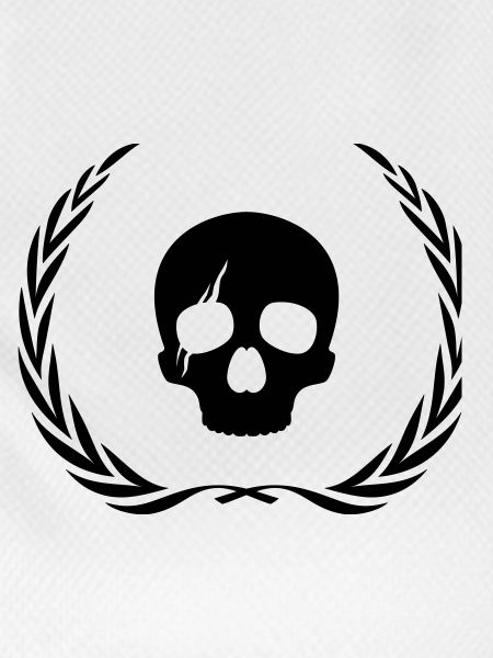 Skeleton Skull Wreath