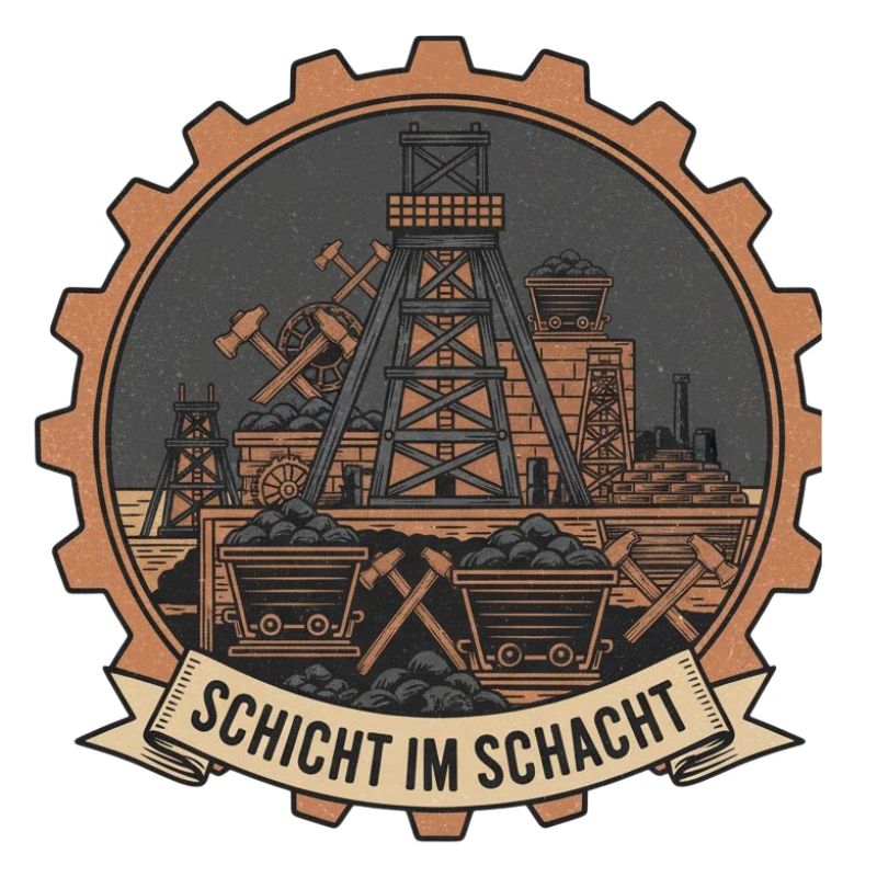 Décalage dans le puits de la mine