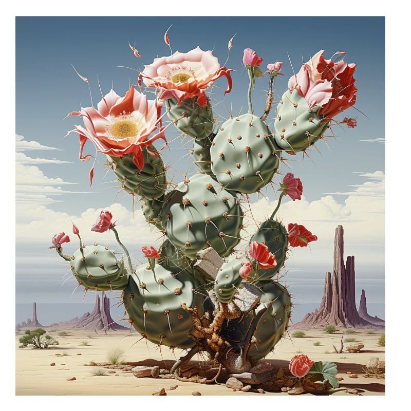 Cactus Blossom Desert Magic