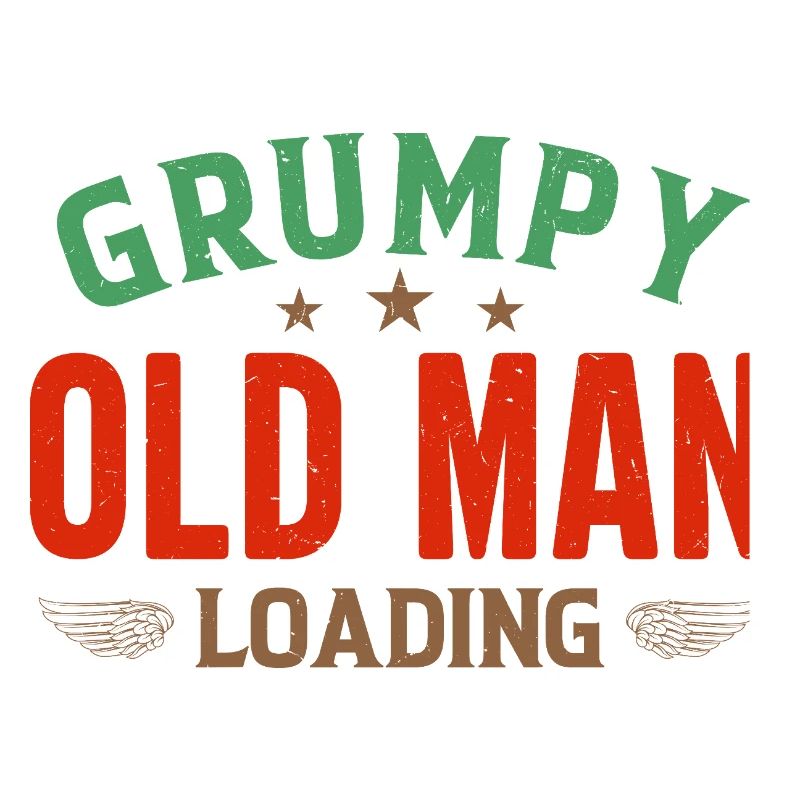 Grumpy Old Man Loading Shirt