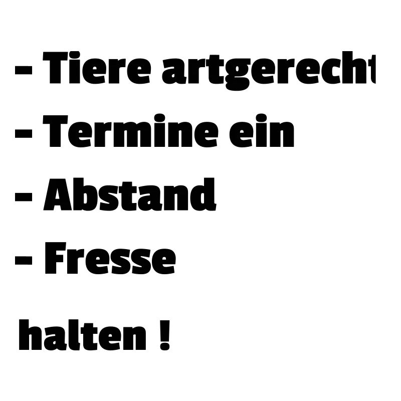 halten