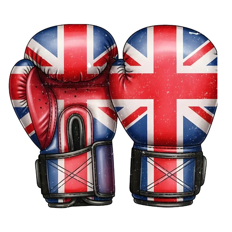 Angleterre Gants de boxe anglais Drapeau britannique