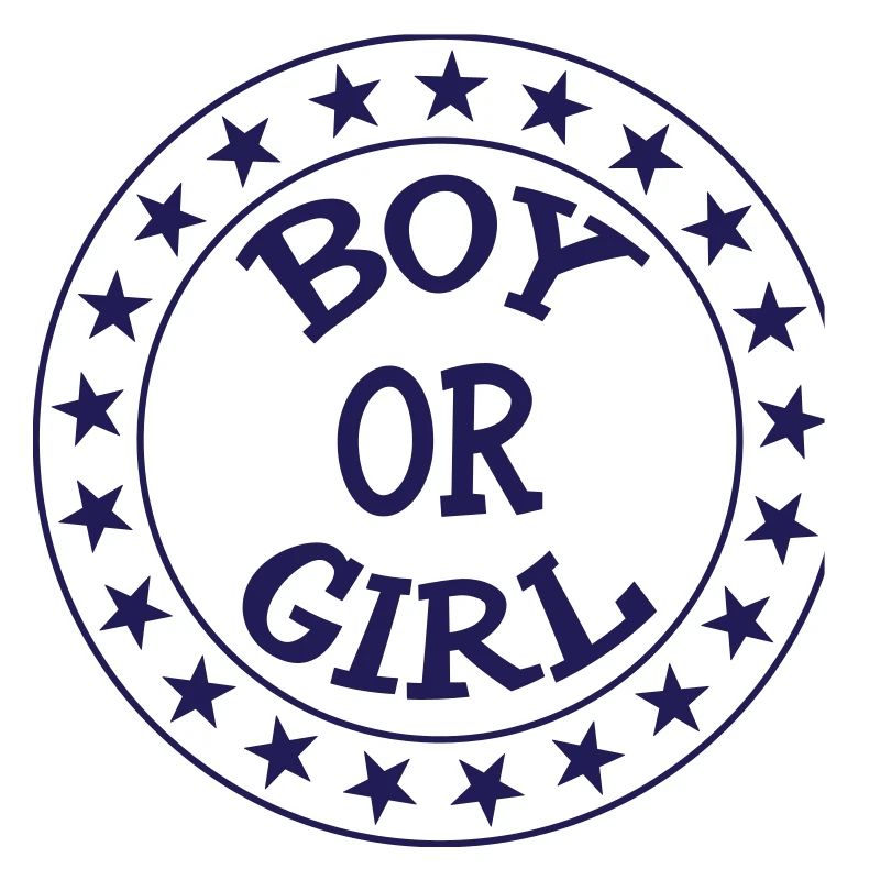 Junge oder Mädchen? Schwangerschaftsgeburt Schwanger