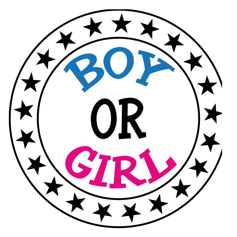 Junge oder Mädchen? Schwangerschaftsgeburt Schwanger