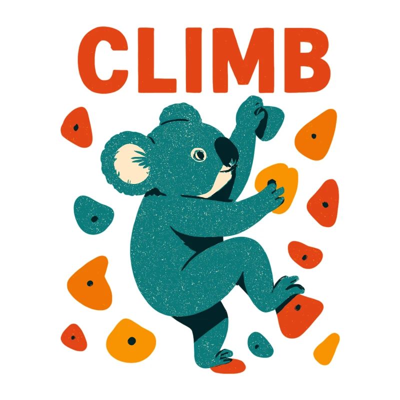 Bouldering Koala Koala Bear Climb Climbing Gift