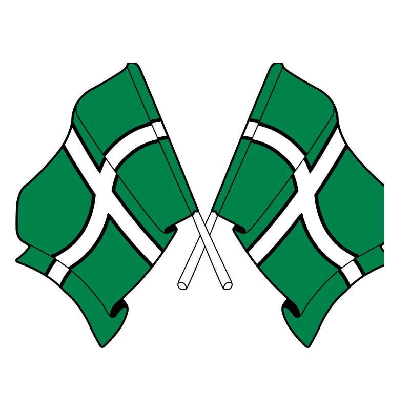 Drapeaux croisés du Devon