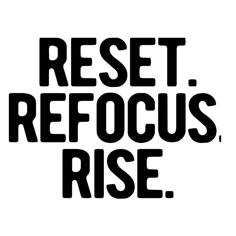 Réinitialiser, Recentrer la montée | Résolutions du Nouvel An 2026