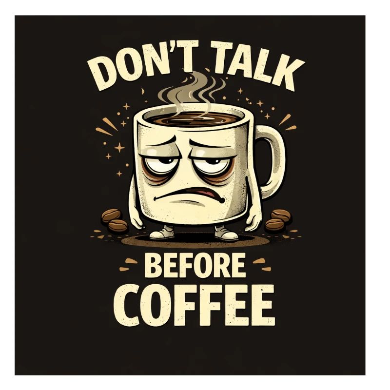 Ne parle pas avant le café