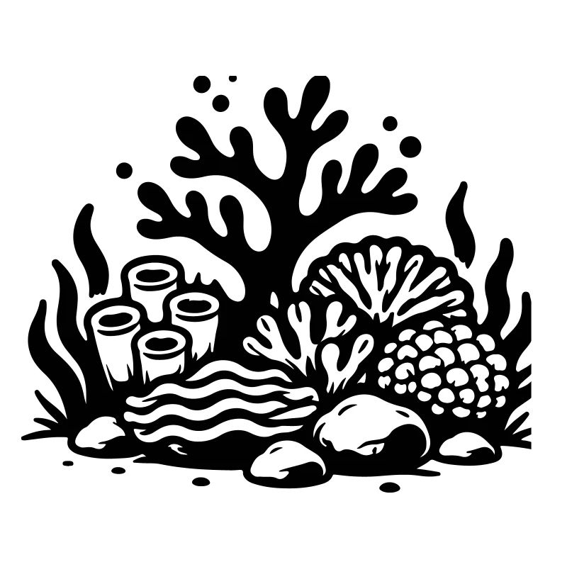 Coral Symbol Coral Reef Ocean