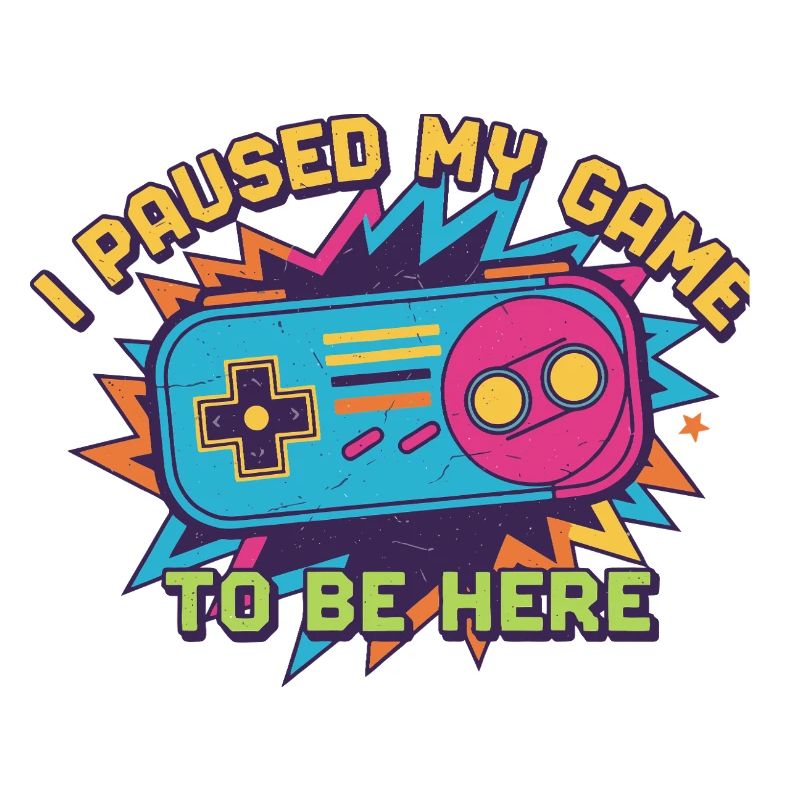 T-shirt Retro Controller Meme