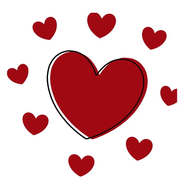 rotes Herz rot Geschenk Valentinstag