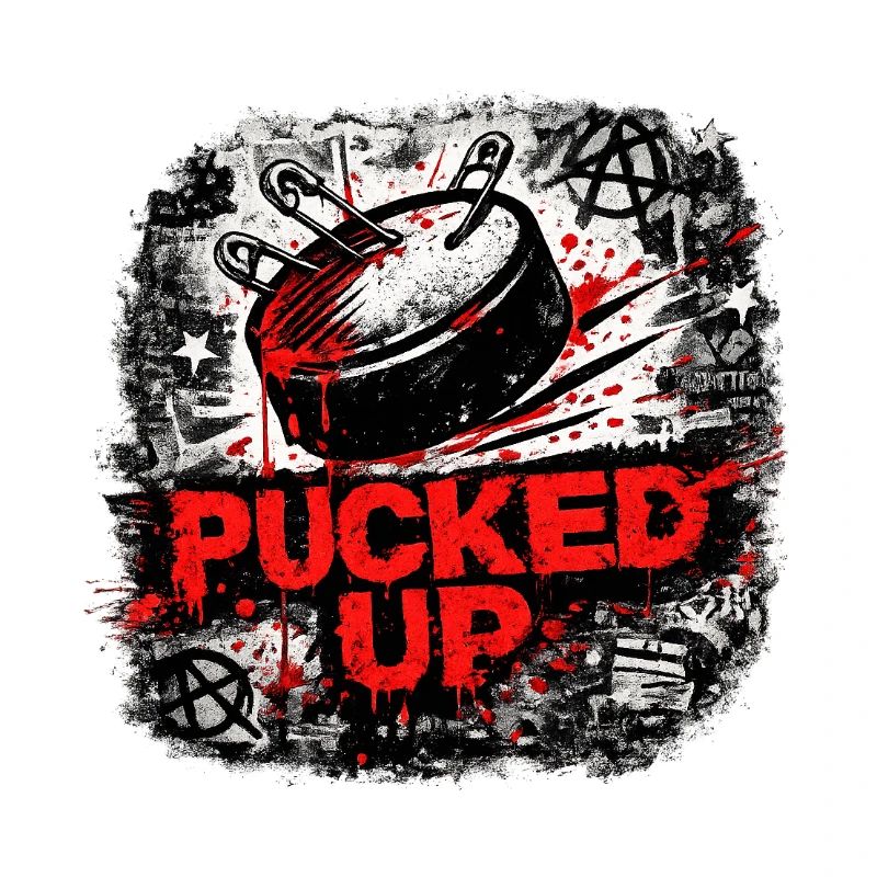 Punk graffitier déformé