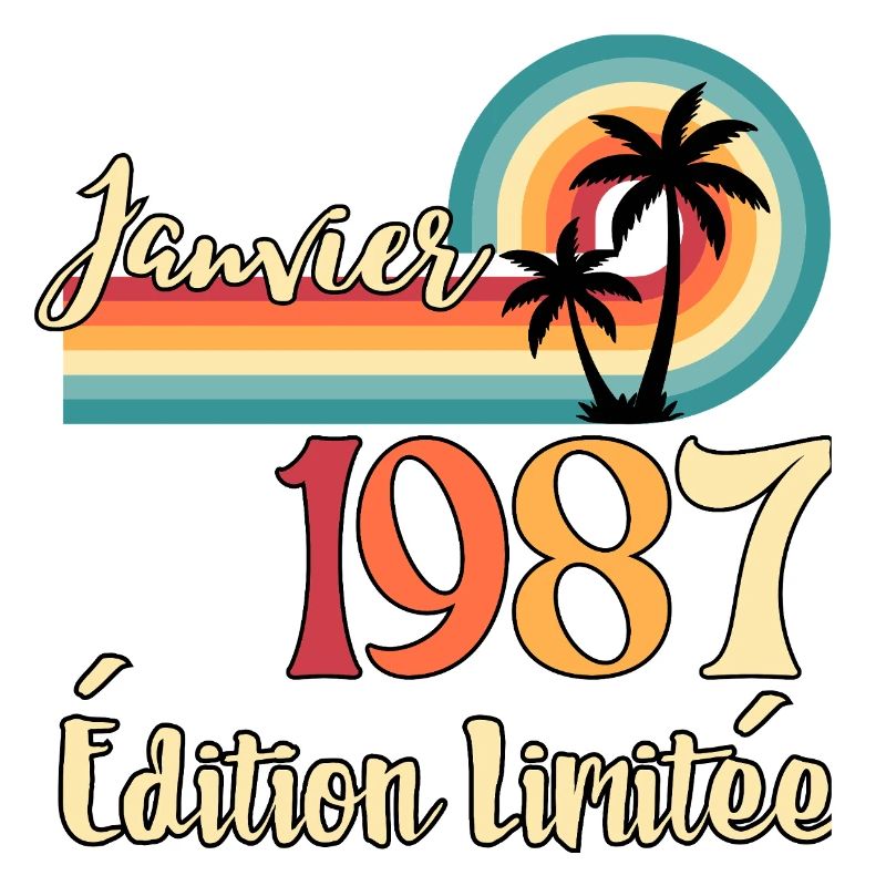 Janvier 1987 – Édition limitée rétro