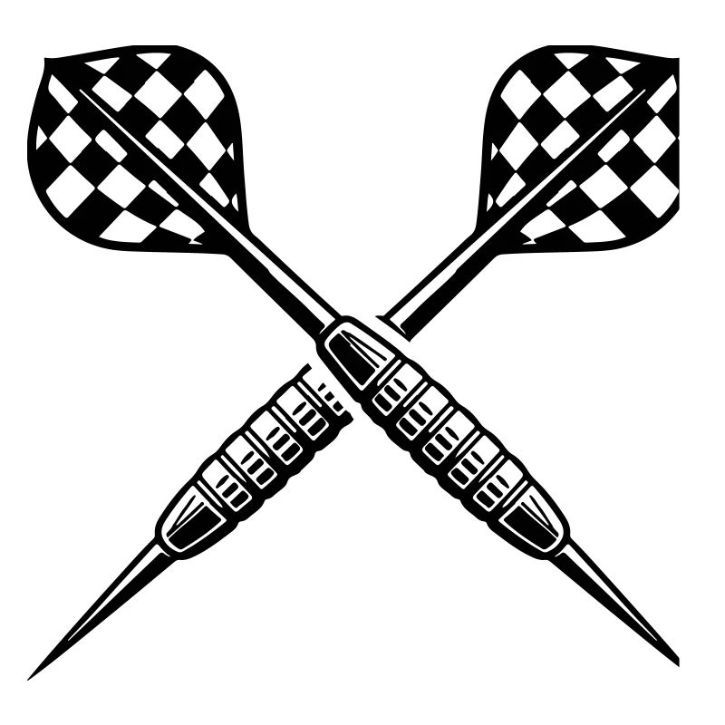 Lancer de fléchettes Fléchettes Fléchettes