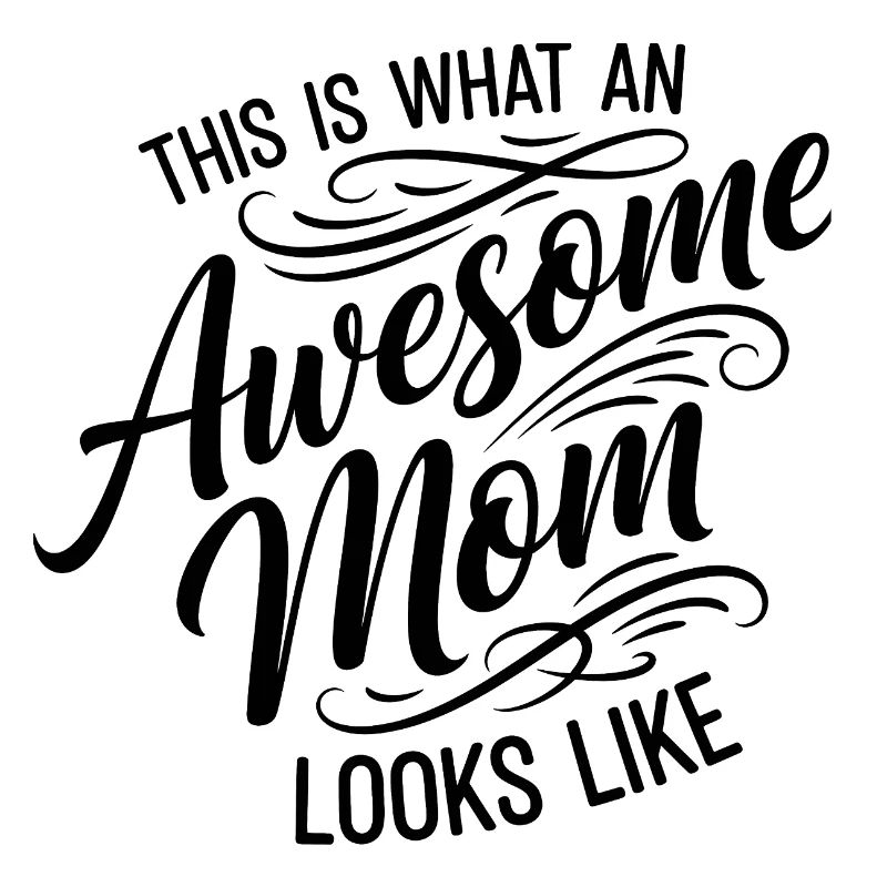So Sieht Eine Tolle Mutter Aus Mama Geschenk