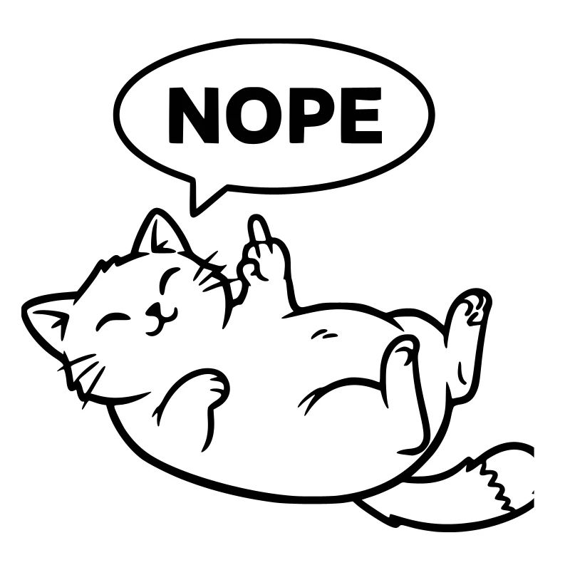 Plan du chat qui rire non