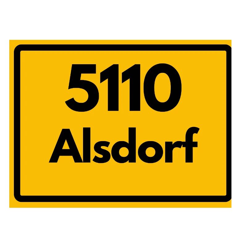 ANCIEN CODE POSTAL RETRO 5110 ALSDORF